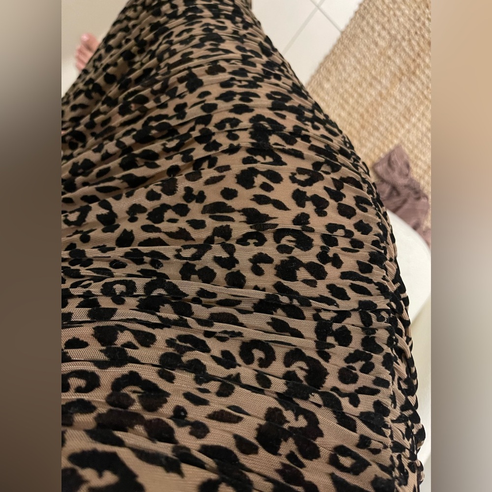 MAJORELLE Leopard Print Midi Dress - Picture 11 of 11